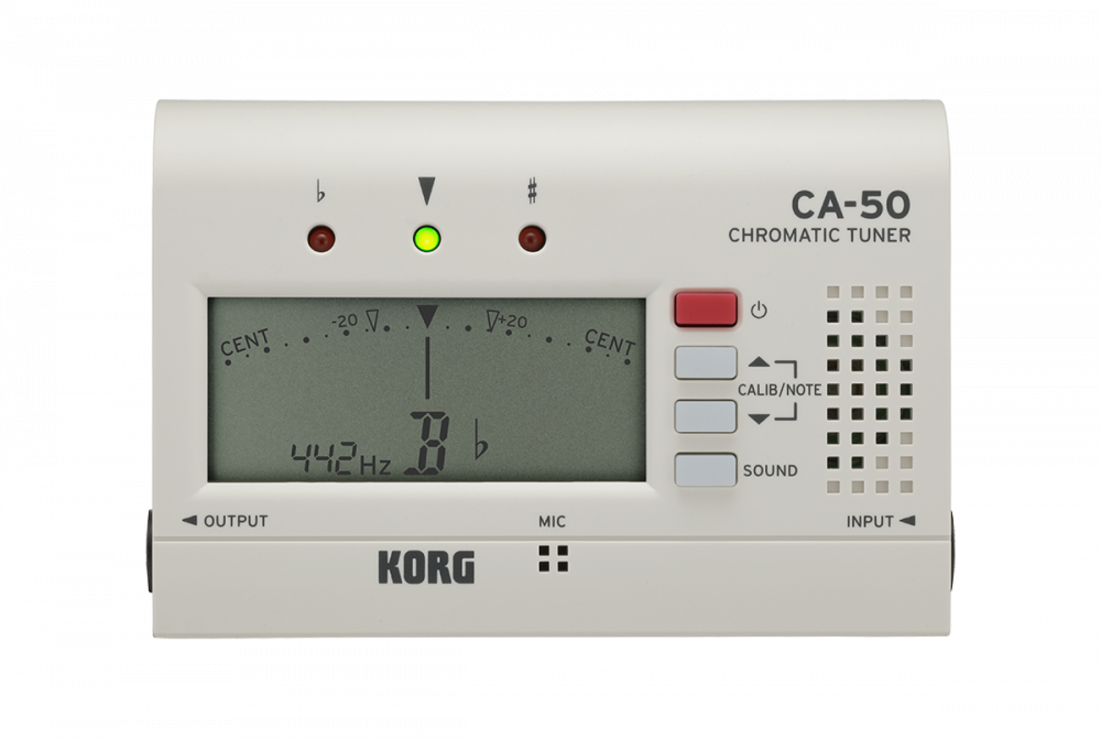 KORG CA-50 Точная настройка