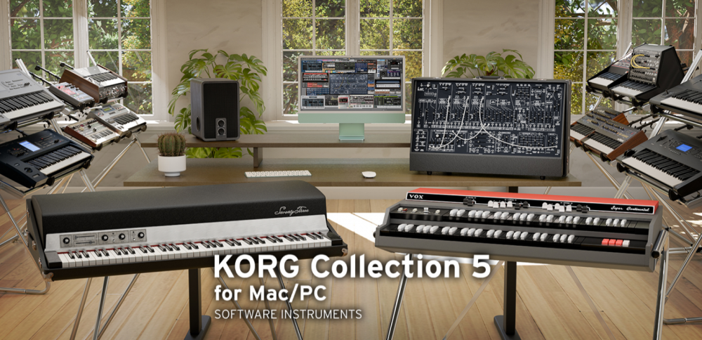 KORG COLLECTION 5 коллекция легендарных синтезаторов