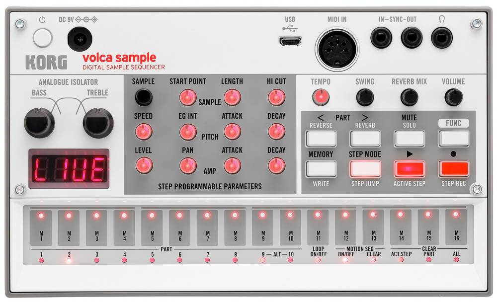 KORG VOLCA SAMPLE 2 - больше возможностей, больше грува