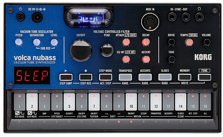 Аналоговая бас-машина KORG Volca Nubass | Продукция KORG