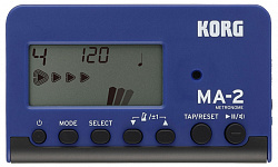 Компактный цифровой метроном KORG MA-2 BLBK